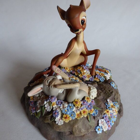 NEW 2001 DISNEY MARKRITA 60 BAMBI THUMPER FIGURE & HIDDEN PIN DRAWER - Picture 8 of 16